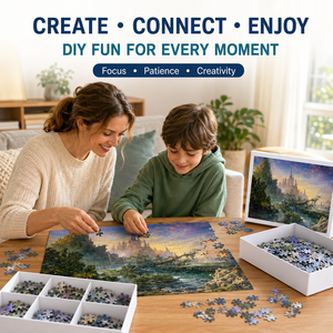 Puzzle 500 Pezzi per Adulti, Gioco Antistress, Puzzle per <span class=keywords><strong>Bambini</strong></span>, Giocattoli per Ragazzi e Ragazze, Bestseller - Product Image 3