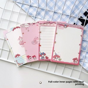 Bloc de Notas Adhesivas A7 Cute Melody, Diseño Adorable de Dibujos Animados al Estilo Instagram, Hojas Desprendibles No Adhesivas para Tomar Notas - Product Image 3