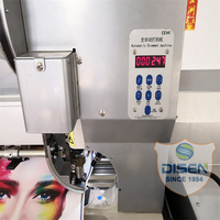 DISEN Machine de découpe et de pose d'œillets automatique professionnelle haute fréquence pour papier autocollant PVC flexible et bannières 1,3 m Nouveau