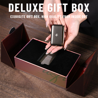 Briquet à cigare portable en métal coupe-vent, torche rechargeable au gaz, allume-feu pour fumeurs, gadgets de cigares haut de gamme, cadeau