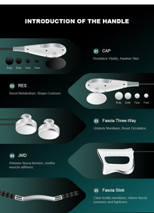 เครื่องนวดสลายไขมันแบบพกพาออลอินวัน พร้อมหัวนวด 10 แบบ สำหรับกำจัดไขมันและผ่อนคลาย - Product Image 3