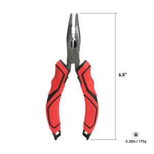 Alicates de Anillas Partidas de Acero al Carbono Rojo de Alta Calidad, Portátiles, Personalizables OEM, para Pesca en Alta Mar, Marca Booms Fishing - Product Image 2