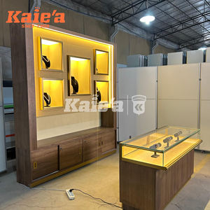 Vitrine d'affichage de bijoux de luxe en verre trempé haut de gamme présentoir de magasin meuble de comptoir - Product Image 6