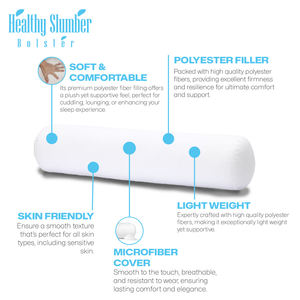Conception amicale de posture de soutien ferme de traversin de sommeil sain pour un sommeil confortable plus sain - Product Image 3