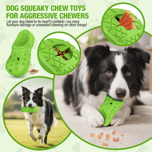 Juguete Masticable para Perros de Silicona, Interactivo, con Sonido, en Azul, Verde y Rojo, Marca Blanca - Product Image 4