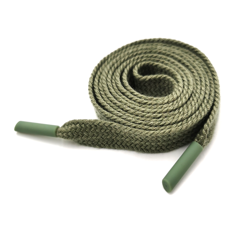 Заводская цена, широкий плоский шнур, синий хлопковый плоский мягкий шнур для опрокидывания