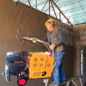 High Efficiency Mortar Sprayer Electric/Diesel/Gasoline Mortar <b>Spraying</b> Machine for Wall Construction - Product Image 3
