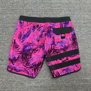 Shorts de bain pour hommes, séchage rapide, hydrofuges, avec cordon de serrage, pour la natation et le surf - Product Image 5
