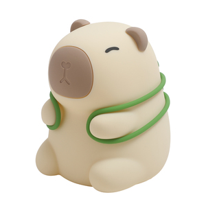 Kapibala Smart <span class=keywords><strong>Voice</strong></span> Mini Night Light Mejor regalo de cumpleaños para novia Bestie Sister Niche Silicona Pats Shoot Lámpara Batería - Product Image 1