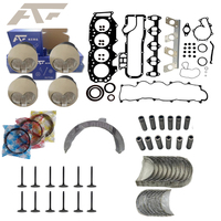 AKF Car Engine 8ASX-10-271B WL WLE7 WL-T Auto Engine Systems Overhaul Gasket Kit Piston & Parts Valve Bearing Set for Mazda 2.5T