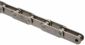 โซ่ส่งสายพานสแตนเลสแบบสองชั้น SSC232AH/SSC2160H พร้อมเฟือง ได้รับการรับรองมาตรฐาน ISO9001 ความแข็งแรงดึง 550KN เหมาะสำหรับร้านอาหาร - Product Image 2