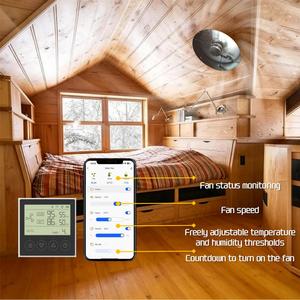Ventilador de Techo Solar de 25W con Control por Aplicación Inteligente, Ventilador de Ático de 14'' de Acero Galvanizado con Certificación CE - Product Image 6