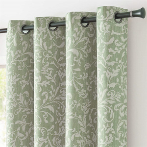 Farmhouse <strong>Blackout</strong> <strong>Curtains</strong> for Bedroom <strong>Sage</strong> <strong>Green</strong> Floral Patterned Drapes Living Room Vintage Country <strong>Curtains</strong> - Product Image 2