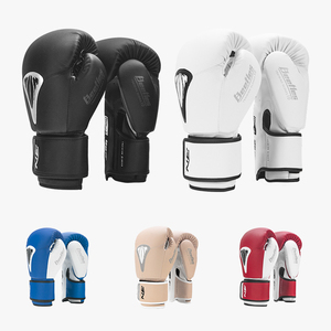 Guantes de Boxeo Profesionales BN al por Mayor, Guantes de Boxeo de Cuero PU <span class=keywords><strong>con</strong></span> Logotipo Personalizado de 10oz, 12oz, 14oz y 16oz - Product Image 2