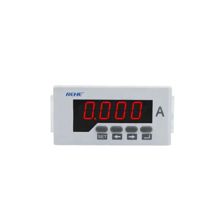 Trung Quốc Nhà Sản Xuất 12V 48*96 Mét Single Phase Kỹ Thuật Số Ampe Kế Hiện Tại Meter RH-DA51