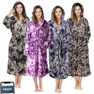 Банный халат, мягкий однотонный фланелевый флисовый мужской халат, пижама, осенне-зимний халат, мужской Халат большого размера и для выращивания