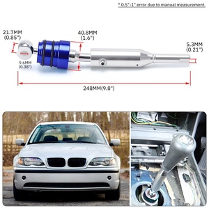 Levier de vitesses court à changement rapide, levier de vitesses sport de précision pour BMW E30 <span class=keywords><strong>E36</strong></span> E39 E46 M3 M5 3 5-Series 84-06 PQY-PDG09B - Product Image 4