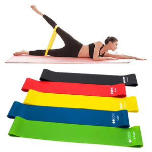 Biểu Tượng Tùy Chỉnh Mini Yoga Ban Nhạc Cao Su 5-40lb Toàn Bộ Cơ Thể Căng Kháng TPE Vòng Tập Thể Dục Ban Nhạc - Product Image 3