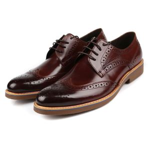 Nouvelles chaussures décontractées et habillées pour hommes, de luxe et tendance, à lacets, grandes tailles 37-44. Chaussures en cuir décontractées pour hommes - Product Image 3
