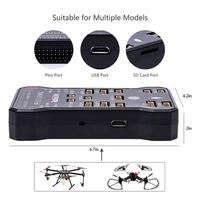 Pengontrol Penerbangan 32 Bit dengan Modul Daya untuk Pesawat Drone UAV, Papan FC Kompatibel PIXHAWK Mendukung SBUS PPM untuk Pesawat FPV