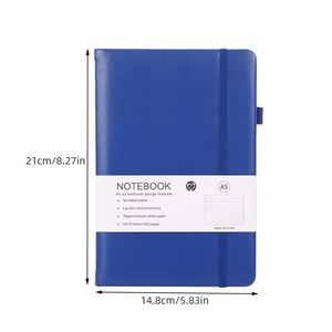 GF Fábrica al por mayor A5 PU cuero Tapa dura esponja cuaderno forrado diario personalizado impreso Universidad gobernado escuela Oficina cuadernos - Product Image 3