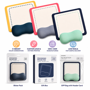 Juego de Reposamuñecas Ergonómico para Teclado y Ratón, Diseño ODM de Fábrica, Almohadilla de Soporte para Muñeca y Reposamuñecas para Ratón - Product Image 2