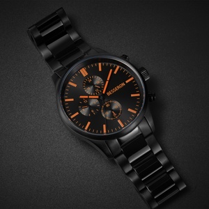 Invic <b>Men's</b> <b>Quartz</b> <b>Watch</b> with Steel Band Hot Sale Casual Fashion Clown Dial 43mm Diameter Stainless Steel Band - Product Image 5