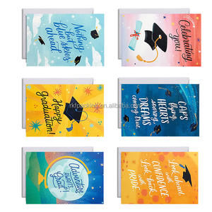 Cartes de remerciement de mariage personnalisées avec enveloppes, design estampillé avec feuille d'aluminium, taille A6, <span class=keywords><strong>commande</strong></span> en gros de papier recyclé - Product Image 4