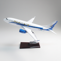 Modèle d'avion en résine B737-300 de 33,4 cm, cadeau d'affaires des compagnies aériennes