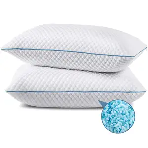 Oreiller personnalisé de qualité hôtelière Oreillers de lit rembourrés en microfibre pour dormir