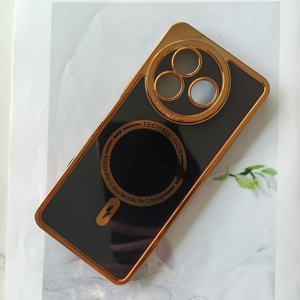 Coque de téléphone TPU couleur fantaisie dorée en gros pour ITEL S24 Mobile Cover - Product Image 2