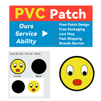 Écussons PVC personnalisés avec logo, étiquettes en silicone 3D pour vêtements, patchs en caoutchouc personnalisés, patchs en relief pour vêtements, chapeaux, sacs, uniformes