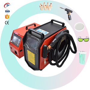 Machine de soudage au laser portable à fibre optique, en acier inoxydable, refroidie par air - Product Image 1
