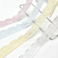 Dentelle française sexy, élastique, à bordure festonnée, ruban décoratif, accessoires en tissu pour robe de mariée, vêtement, textile de maison