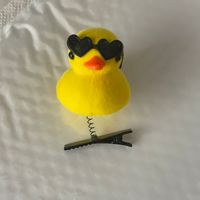 Épingles à cheveux en peluche 3D, dessin animé amusant, mode enfant, pince à bec de canard, accessoires, décorations pour la tête, cadeaux pour adultes et enfants