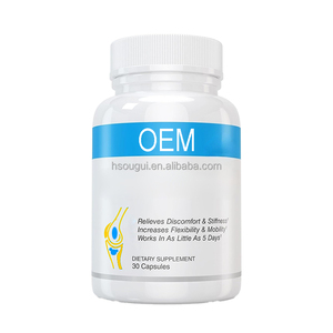 Joint Support <strong>Supplement</strong> Hyaluronic Acid Collagen Type Boswellia 30 Capsules for Improved Mobility <strong>Flexibility</strong> Comfort Adults - Product Image 2