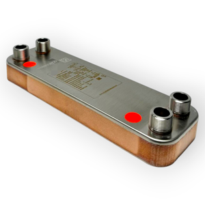 004b1214 Intercambiador de calor 34 placas Xb06h +-1-30 G3/4 "Soldado - Product Image 1