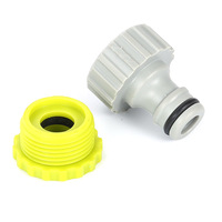 Nouveau connecteur d'irrigation de jardin en ABS, diamètre 1/2 po, robinet à 4/6 branches, raccord rapide fileté pour robinet d'eau
