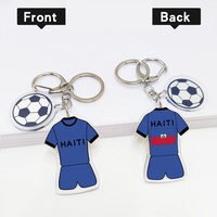 Porte-clés de football personnalisés 2026 – Breloques en acrylique, maillots de foot USA, coupe du monde, vente en gros