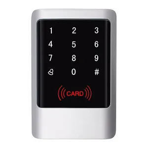 Contrôleur d'accès RFID, écran tactile en métal, IP68, 12 v