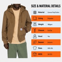 Blouson Bomber en Toile Durable pour Homme, Entièrement Zippé, Imprimé, à Capuche, Vêtement d'extérieur Automne, Couleur Unie, Streetwear, Uniforme d'Équipe Universitaire