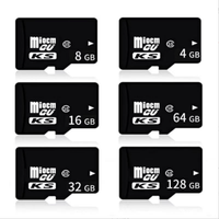 TF pour Micros SD Card Original Class10 Speed Memory Card 2GB-128GB Black OEM pour MP3 GPS Mobile Phones