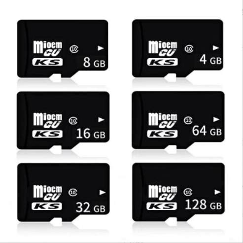 TF for Micros SD Card Original Class10 Speed Memory Card 2GB-128GB Black OEM for MP3 GPS Mobile Phones