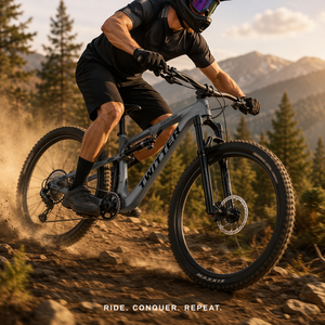 <span class=keywords><strong>Bicicleta</strong></span> de Montaña OVERLORD con Suspensión Completa de Carbono, <span class=keywords><strong>29</strong></span> Pulgadas, SMN <span class=keywords><strong>DEORE</strong></span> M6100 12S, Eje Pasante Boost, Horquilla de Aire, Amortiguador Trasero DNM, Enduro - Product Image 6