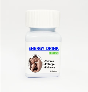 OEM Energy Drink Tabletten 100mg-Kräuter extrakt in Bio lebensmittel qualität-Verbessern Sie die Ausdauer und Ausdauer-30 Tabletten Energy Booster - Product Image 2