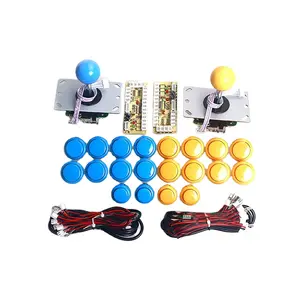 Nhà Máy Game Phụ Kiện 8Way Sanwa Arcad PC USB Điều Khiển Joystick Zero Delay Push DIY Arcade Kits