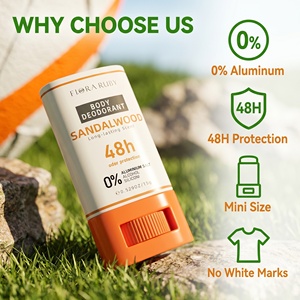 New arrival Body Deodorant for woman <b>Stick</b> 48h Aluminum Free Citrus Lemon Lavender Ocean Fresh Pure Sport Rose Sandalwoo - Product Image 6