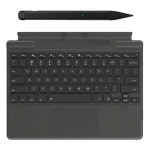 Teclado inalámbrico retroiluminado táctil magnético de alta calidad para <span class=keywords><strong>MicroSoft</strong></span> <span class=keywords><strong>Surface</strong></span> <span class=keywords><strong>Pro</strong></span> 9 / 8 / <span class=keywords><strong>X</strong></span> con ranura para bolígrafo y lápiz óptico - Product Image 1