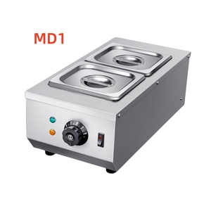 Machine à fondue électrique commerciale double immersion pour la fusion de fromage et de chocolat, idéale pour la transformation alimentaire - Product Image 4