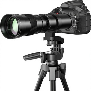 Objectif zoom téléobjectif EF/EF-S 420-800 mm F8.3 (MF) + monture T pour appareils photo EOS Rebel Fabriqué en Chine Sans stabilisation d'image - Product Image 1